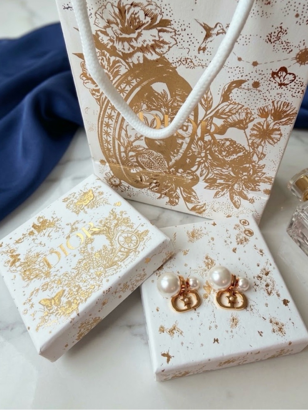 Dior Tribales Earrings New in box with complimentary gift bag, no tags RARE